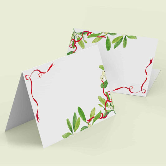 Mistletoe Place Cards - 01