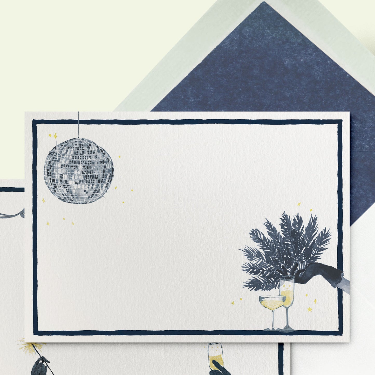 New Year Stationery Cards