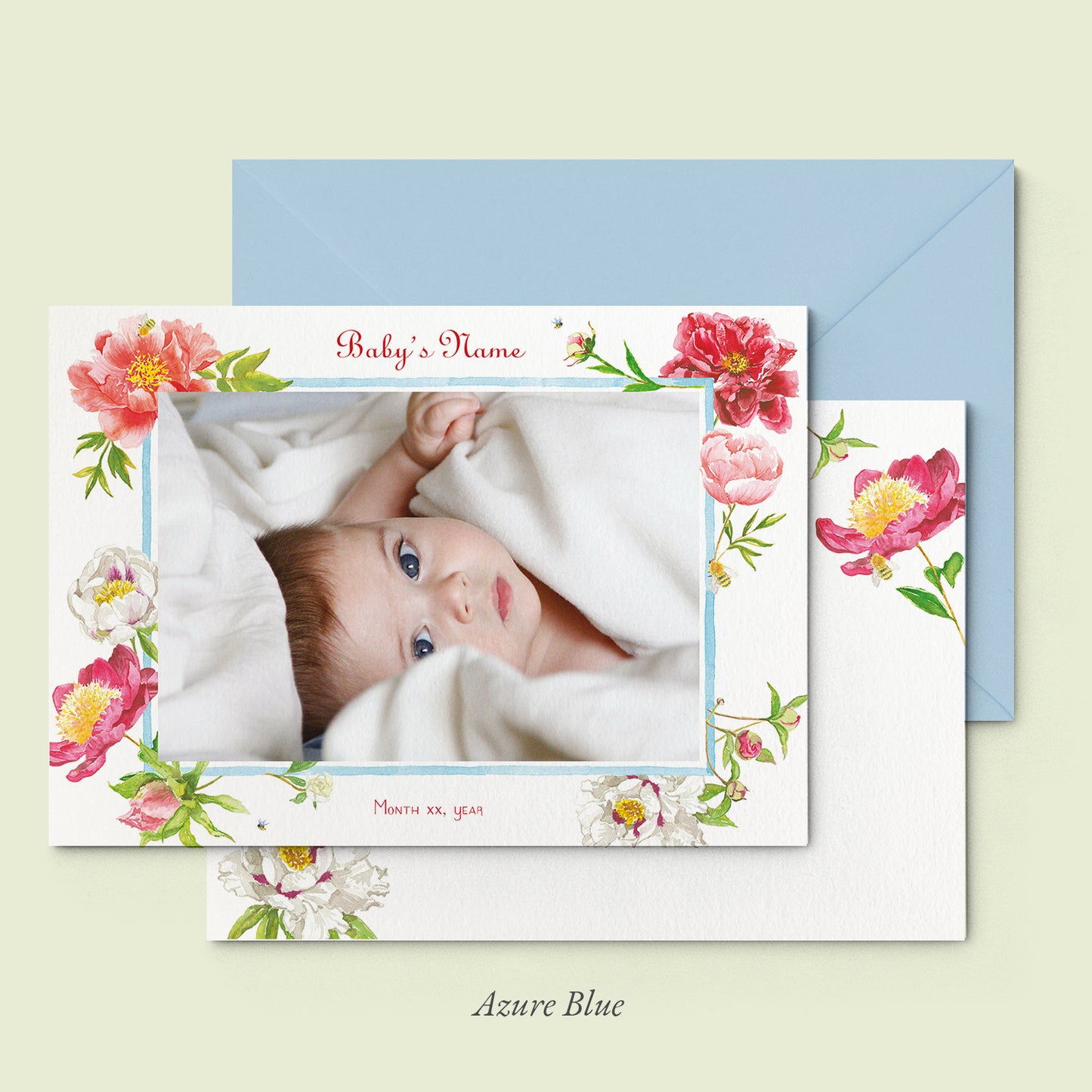 Peonies birth announcement - PRINTED - 01 copy 3