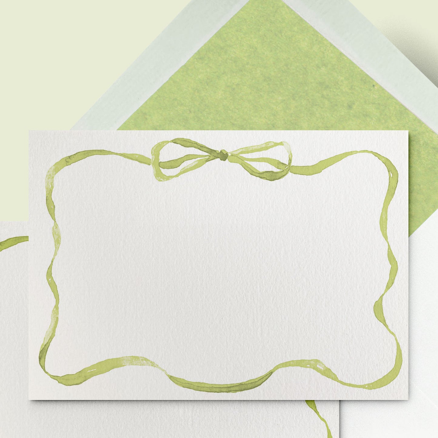 Ribbon Stationery Cards