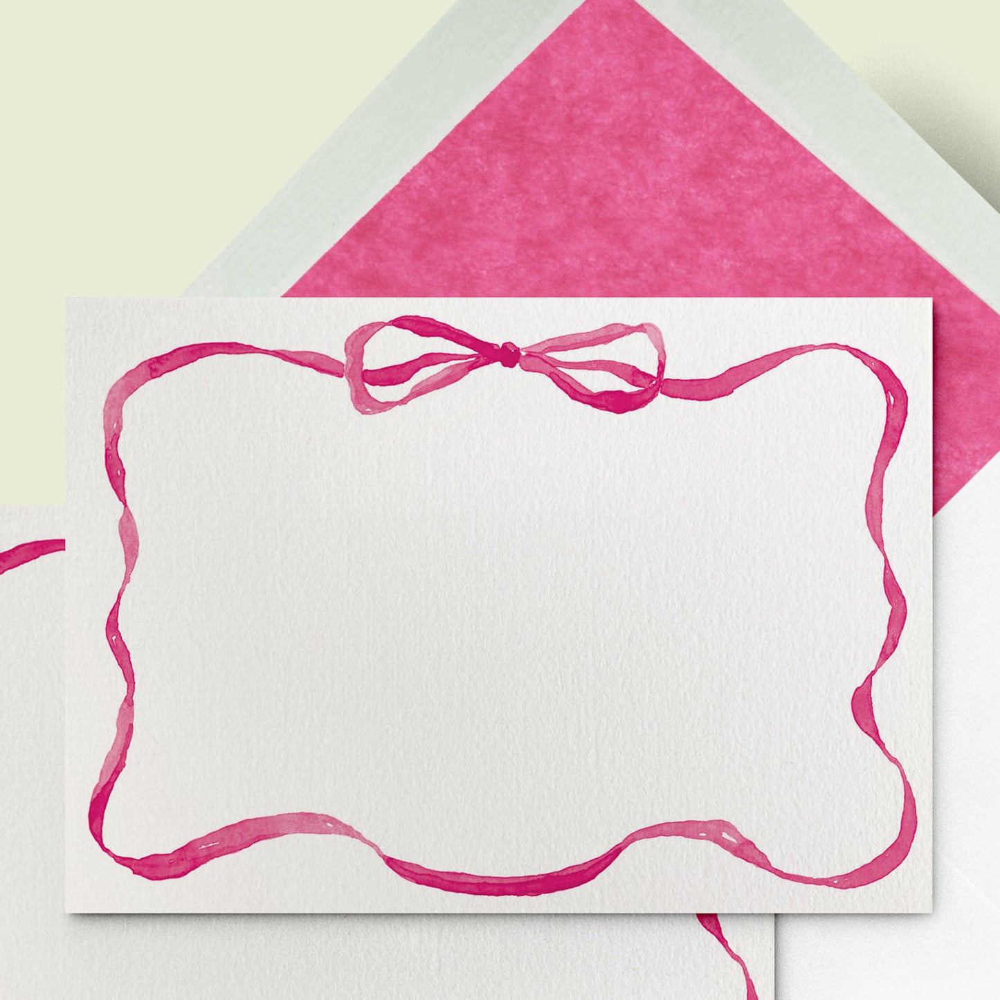Ribbon Stationery Cards