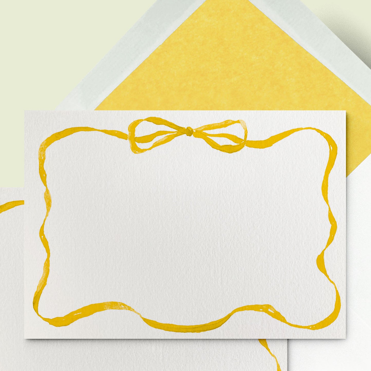 Ribbon Stationery Cards
