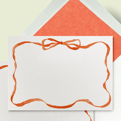 Ribbon Stationery Cards