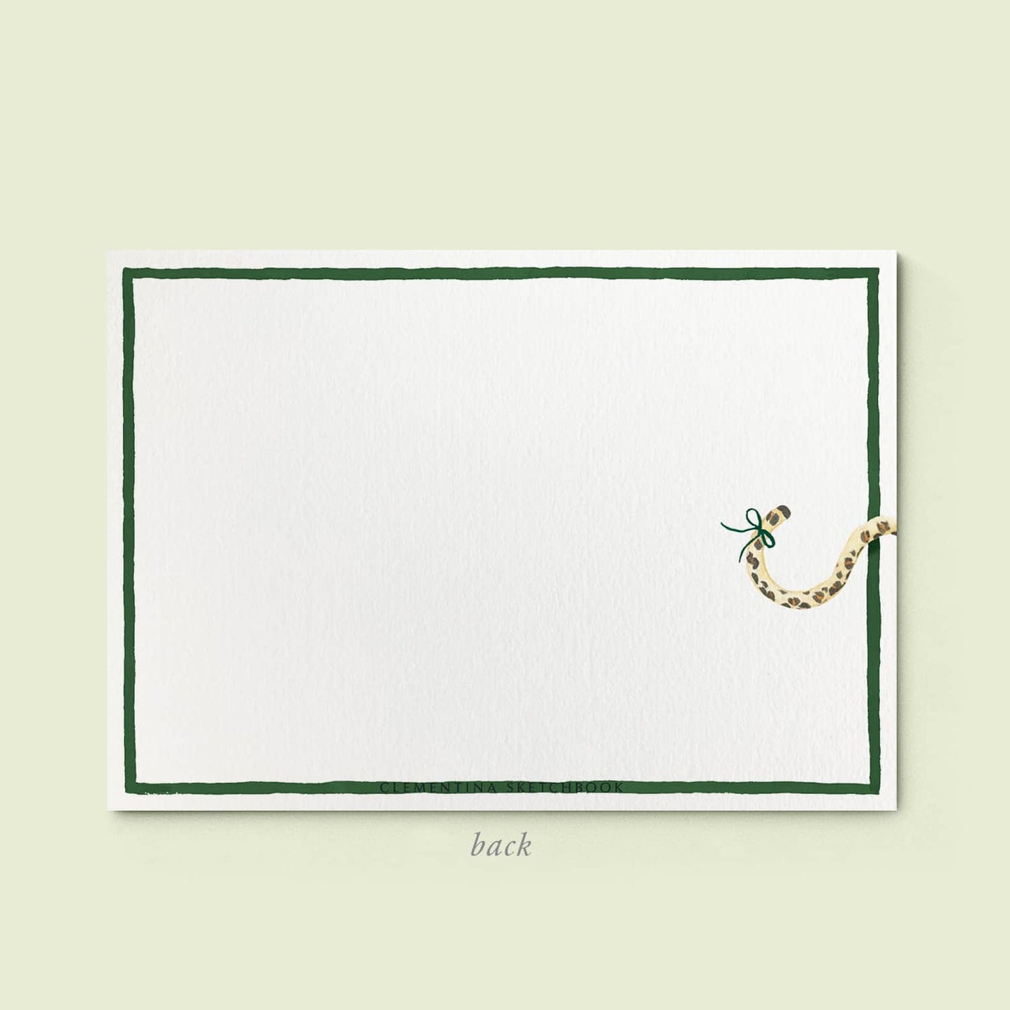 Safari Bums Stationery Cards - 04