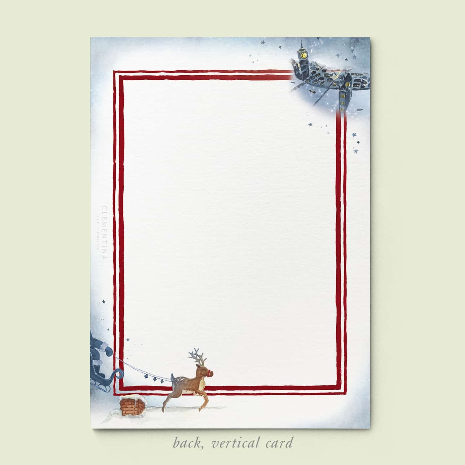 Santa North Pole Family Cards printed - 03