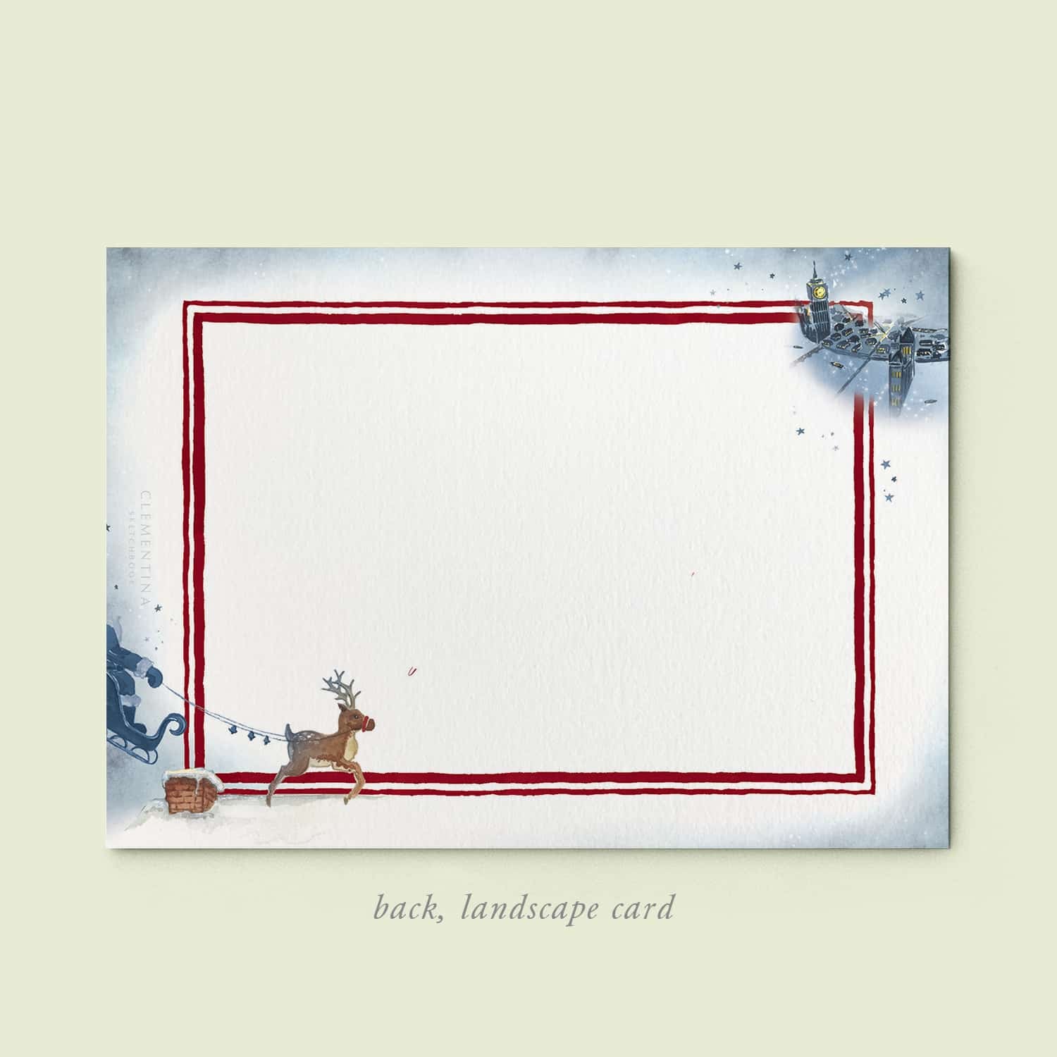 Santa North Pole Family Cards printed - 06