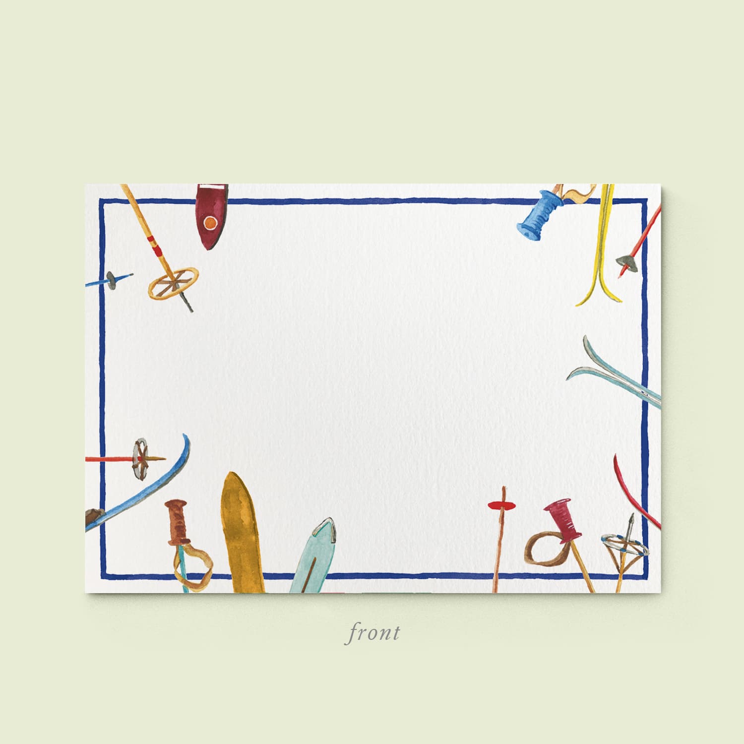 Skies Stationery Card - 03