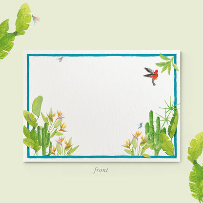 Tropical Escape Stationery Cards