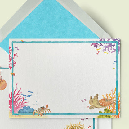 Under the Sea Stationery Cards