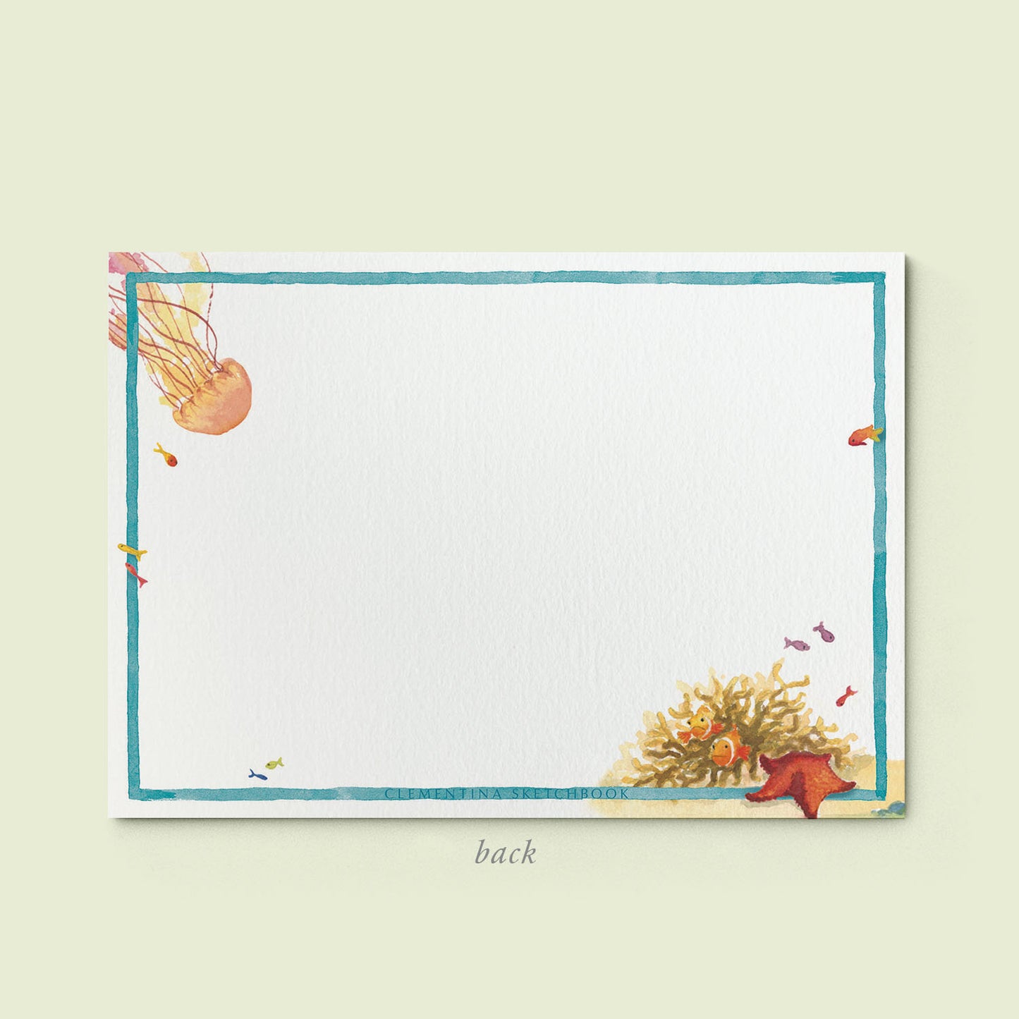 Under the Sea Stationery Cards