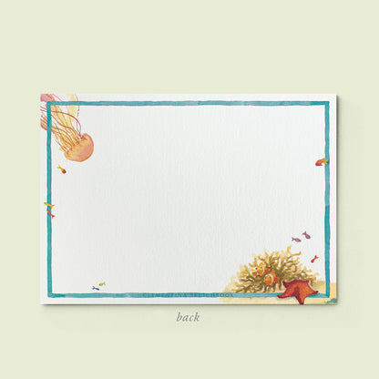 Under the Sea Stationery Cards