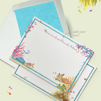 Under the Sea Stationery Cards