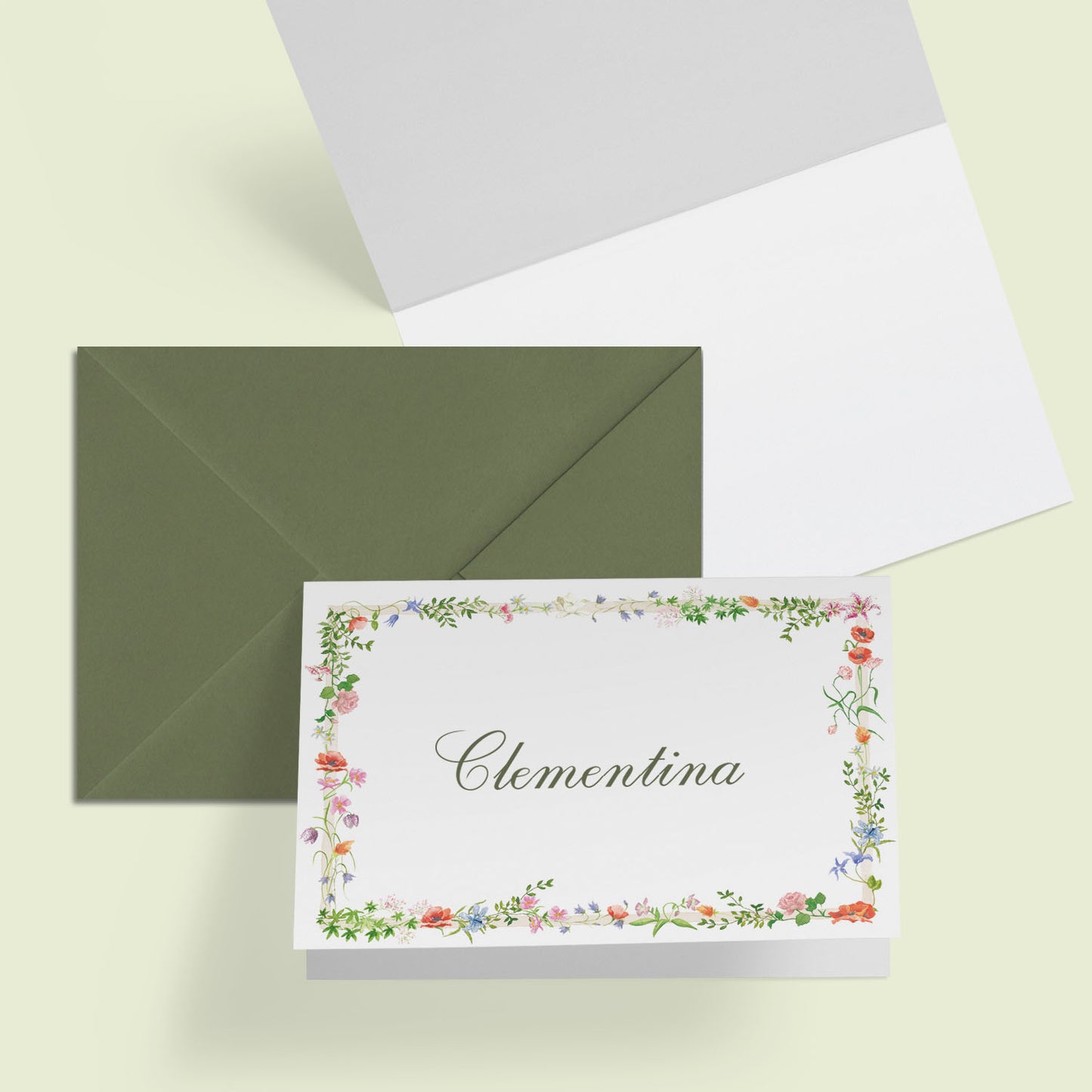Wild Blooms Mini Notecards
