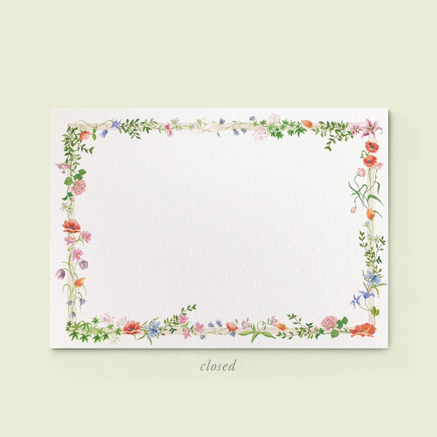 Wild Blooms Mini Notecards