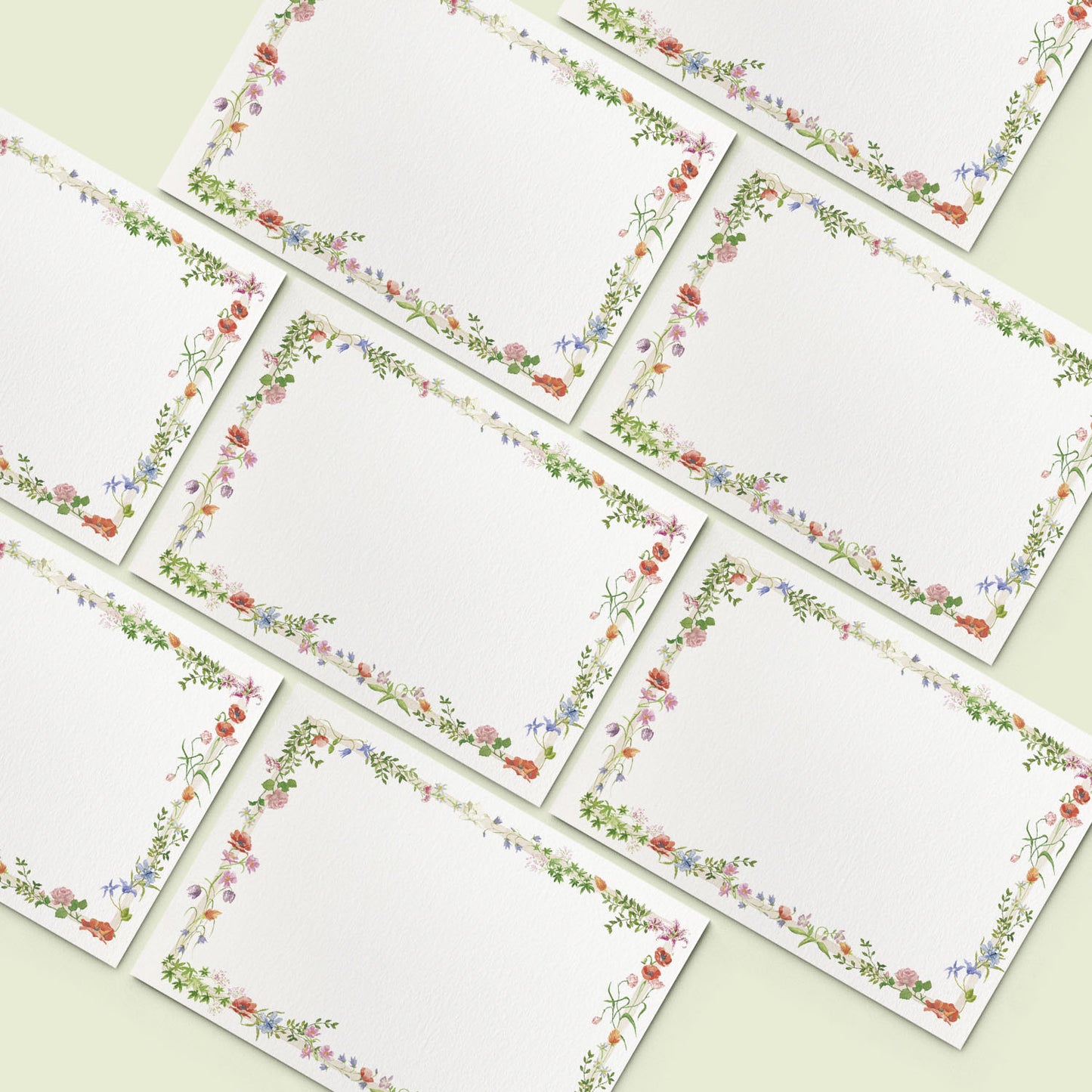 Wild Blooms Mini Notecards